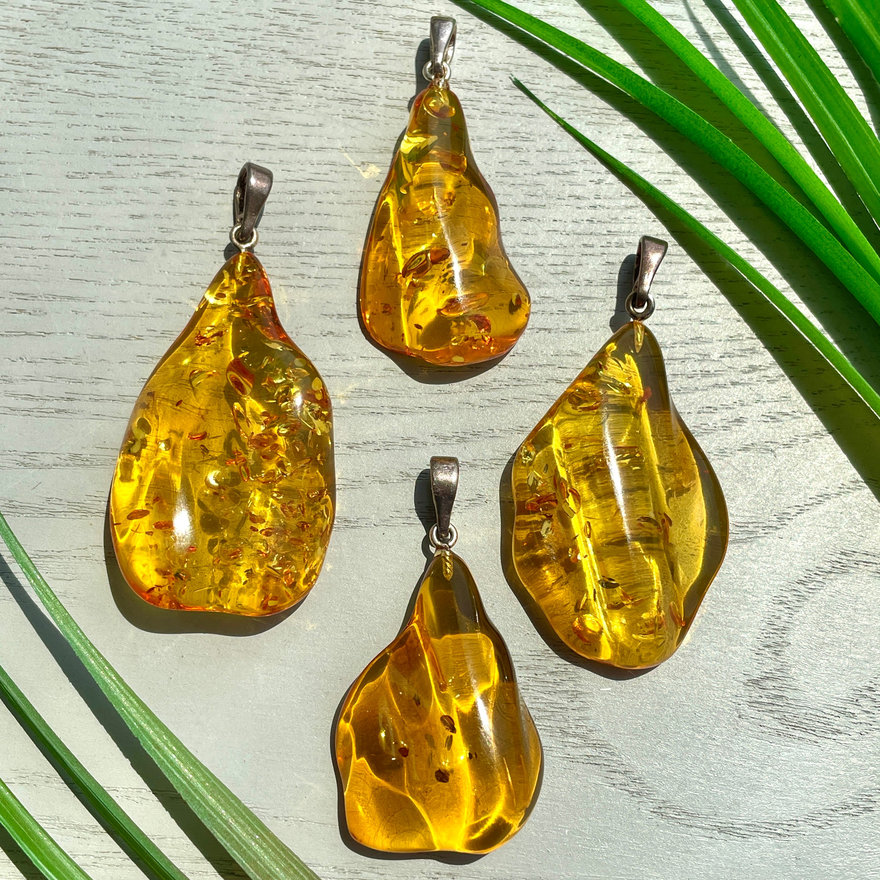 Amber Pendant - LRG - Style A Amber Pendant - LRG - Style A